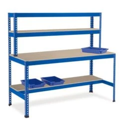 Rapid 1 Heavy Duty Workstation (1830w) With Half Lower Shelf