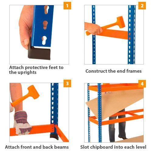 Rapid 1 Heavy Duty Shelving Extra Shelf 9 Rapid 1 Heavy Duty Shelving Extra Shelf - Image 7