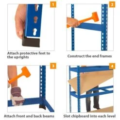 Rapid 3 Pro Shelving - Buy 2 Bays Get 1 Free - 1800h 450d With 5 Shelves -Storage Equipment Store AIG3889177