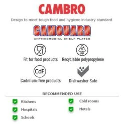 Cambro Premium Shelving With Ventilated Shelving Bays With 4 Shelves - 1800h 18 Cambro Premium Shelving With Ventilated Shelving Bays With 4 Shelves - 1800h -Storage Equipment Store AIG3889189