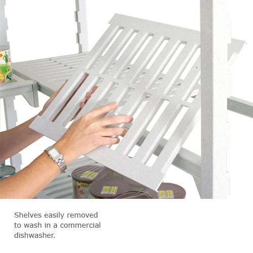 Cambro Premium Shelving With Ventilated Shelving Bays With 4 Shelves - 1800h 8 Cambro Premium Shelving With Ventilated Shelving Bays With 4 Shelves - 1800h - Image 6