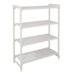 Cambro Premium Shelving With Ventilated Shelving Bays With 4 Shelves - 1800h 24 Cambro Premium Shelving With Ventilated Shelving Bays With 4 Shelves - 1800h -Storage Equipment Store AIG3889233