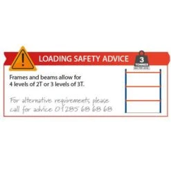 Pallet Racking Frame (1100mm Deep) -Storage Equipment Store AIG3889301