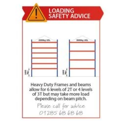 Heavy Duty Deep Pallet Racking Frame (900mm Deep) -Storage Equipment Store AIG3889302 1