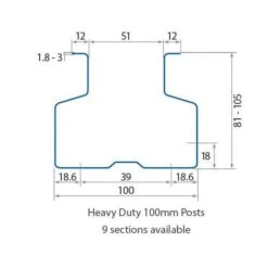 Heavy Duty Deep Pallet Racking Frame (900mm Deep) -Storage Equipment Store AIG3889303 1