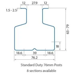 Pallet Racking Frame (700mm Deep) -Storage Equipment Store AIG3889304 1