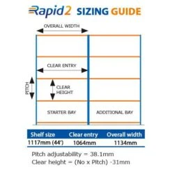 Rapid 2 Document Storage Bays -Storage Equipment Store AIG3889341 3