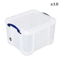 Pack Of 10 Really Useful Boxes - 35 Litre