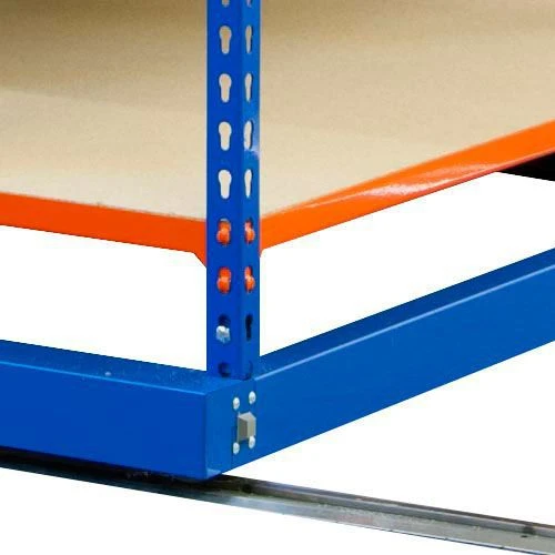 Rapid Mobile Shelving System - 2010h With 5 Shelves 7 Rapid Mobile Shelving System - 2010h With 5 Shelves - Image 5