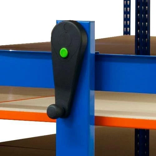 Rapid Mobile Shelving System - 2010h With 5 Shelves 8 Rapid Mobile Shelving System - 2010h With 5 Shelves - Image 6