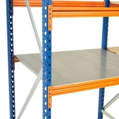 Long Span Shelving Extra Shelf With Galvanised Steel Panels