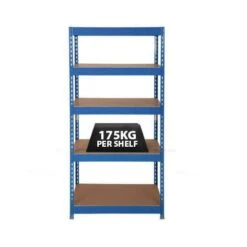 Budget Shelving Blue -1720h 900w With 5 Shelves -Storage Equipment Store AIG3889471