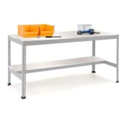 Rapid 1 - Heavy Duty Workbench (1830w) With Lower Half Shelf -Storage Equipment Store AIG3889515 3