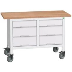 Bott Verso Mobile Workbench With Storage HxWxD 830x1250x600mm -Storage Equipment Store AIG3976991
