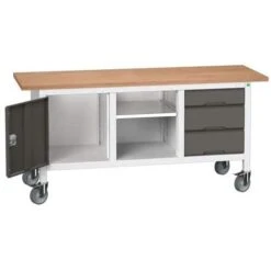 Bott Verso Mobile Workbench With Storage HxWxD 830x1750x600mm -Storage Equipment Store AIG3977021