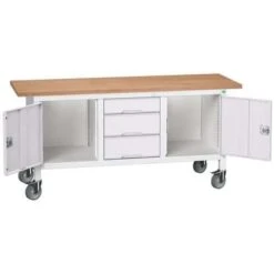 Bott Verso Mobile Workbench With Storage HxWxD 830x1750x600mm -Storage Equipment Store AIG3977029