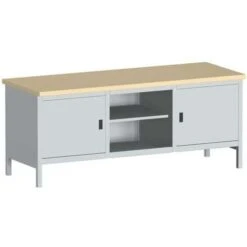 Bott Cubio Heavy Duty Industrial Workbench 2 Cabinet & MPX Top 840x2000x750mm -Storage Equipment Store AIG3979341