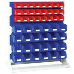 Bott Single-sided Louvre Panel Racks - 1125mm High -Storage Equipment Store AIG3979469
