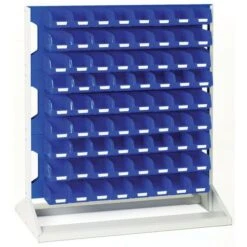Bott Single-sided Louvre Panel Racks - 1125mm High -Storage Equipment Store AIG3979475