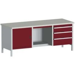 Bott Combi Workbench & Storage Units - Heavy Duty Lino Worktop - Cubio -Storage Equipment Store AIG3979659