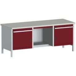 Bott Combi Workbench & Storage Units - Heavy Duty Lino Worktop - Cubio -Storage Equipment Store AIG3979680