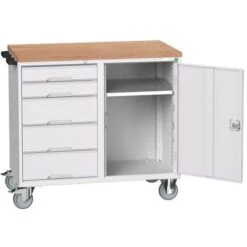 Bott Verso Mobile Workbench With Cupboard & 5 Drawers -Storage Equipment Store AIG3979758
