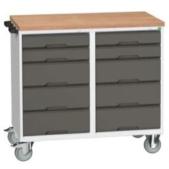 Bott Verso Mobile Workbench With 10 Drawers -Storage Equipment Store AIG3979765