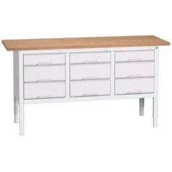 Bott Verso Adjustable Workbench With 3 Drawer Units 830-930x1750x600mm -Storage Equipment Store AIG3979770