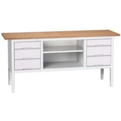 Bott Verso Adjustable Workbench Drawers & Shelves 830-930x2000x600mm -Storage Equipment Store AIG3979774