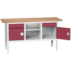 Bott Verso Adjustable Workbench With Storage HxWxD 830-930x1750x600mm -Storage Equipment Store AIG3979810