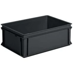 European-standard Container - Solid - Black - Recycled -Storage Equipment Store AIG398771
