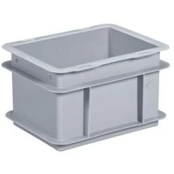 Grey Stacking Containers 2L To 9L - 200 To 300mm -Storage Equipment Store AIG400107