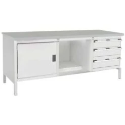 Bott Combi Workbench & Storage Units - Heavy Duty Lino Worktop - Cubio -Storage Equipment Store AIG4068260