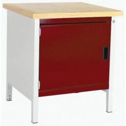 Bott Cubio Heavy Duty Workbench With Cupboard & MPX Top 840x750x750mm -Storage Equipment Store AIG4068359