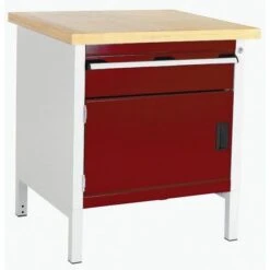 Bott Cubio Heavy Duty Workbench Cupboard/Drawer & MPX Top 840x750x750mm -Storage Equipment Store AIG4068377