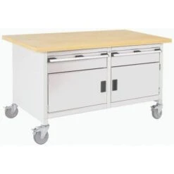 Bott Cubio Mobile Workbench With MPX Worktop HxWxD 840x1500x750mm -Storage Equipment Store AIG4068490