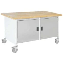 Bott Cubio Mobile Workbench With MPX Worktop HxWxD 840x1500x750mm -Storage Equipment Store AIG4068543