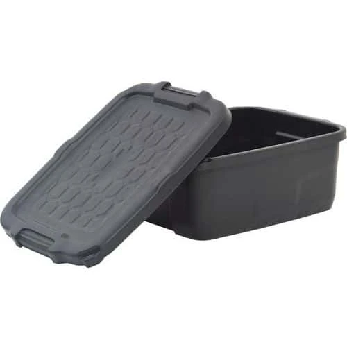 Heavy Duty Storage Box With Lid - 25L - Strata 4 Heavy Duty Storage Box With Lid - 25L - Strata - Image 3