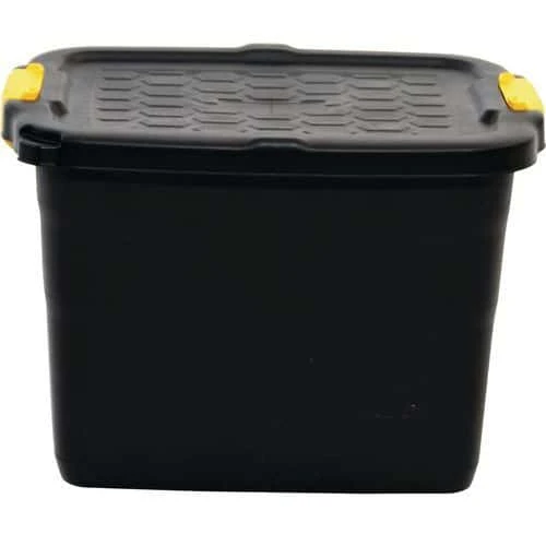 Heavy Duty Storage Box With Lid - 42L - Strata 4 Heavy Duty Storage Box With Lid - 42L - Strata - Image 2