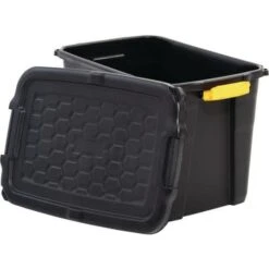 Heavy Duty Storage Box With Lid - 60L - Strata