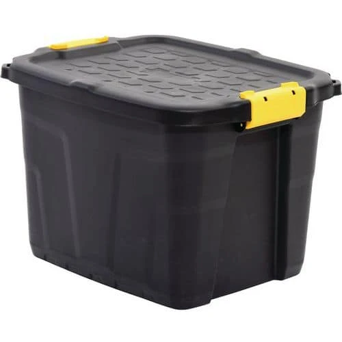 Heavy Duty Storage Box With Lid - 42L - Strata 5 Heavy Duty Storage Box With Lid - 42L - Strata - Image 3
