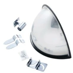 Convex Safety Mirror - Half-hemisphere - Outdoor Traffic - Manutan UK -Storage Equipment Store AIG41009772