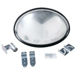 Convex Safety Mirror - Half-hemisphere - Outdoor Traffic - Manutan UK -Storage Equipment Store AIG41009773