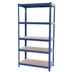 Budget Shelving Blue -1720h 900w With 5 Shelves -Storage Equipment Store AIG4497409