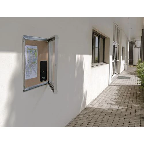 Stylish Indoor Enclosed Bulletin Board - Cork Board - Safety-glass Door 5 Stylish Indoor Enclosed Bulletin Board - Cork Board - Safety-glass Door - Image 3