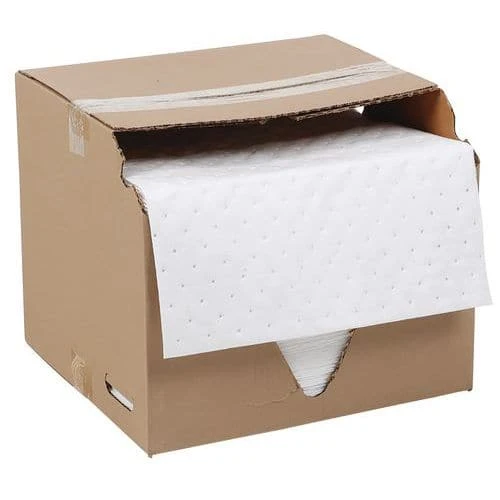 Oil & Fuel Spill Pads - Hydrocarbon Absorbent - Waterproof - Manutan 6 Oil & Fuel Spill Pads - Hydrocarbon Absorbent - Waterproof - Manutan - Image 4