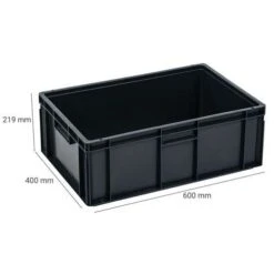European-standard Recycled Container - Length 400 To 600 mm - 10 To 39 l - Manutan -Storage Equipment Store AIG45372435