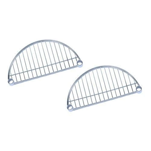 Semi-Circular Extra Shelf For Chrome Wire Shelving Bays - 455d 5 Semi-Circular Extra Shelf For Chrome Wire Shelving Bays - 455d - Image 3