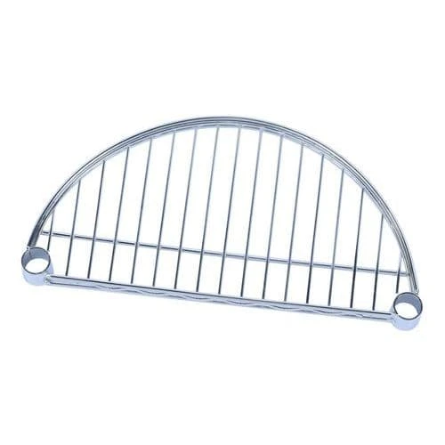 Semi-Circular Extra Shelf For Chrome Wire Shelving Bays - 455d 3 Semi-Circular Extra Shelf For Chrome Wire Shelving Bays - 455d
