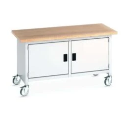 Bott Cubio Mobile Workbench With MPX Worktop HxWxD 840x1500x750mm -Storage Equipment Store AIG5195673
